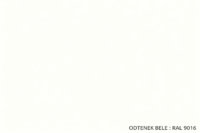 ODTENEK BELE Bela poliuretanska barva za tla RAL 9016 – barvni odtenek