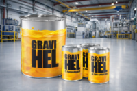 Gravihel 2K PUR v proizvodni hali GRAVIHEL 2K PUR komplet – barva za industrijska tla (barva + trdilec)